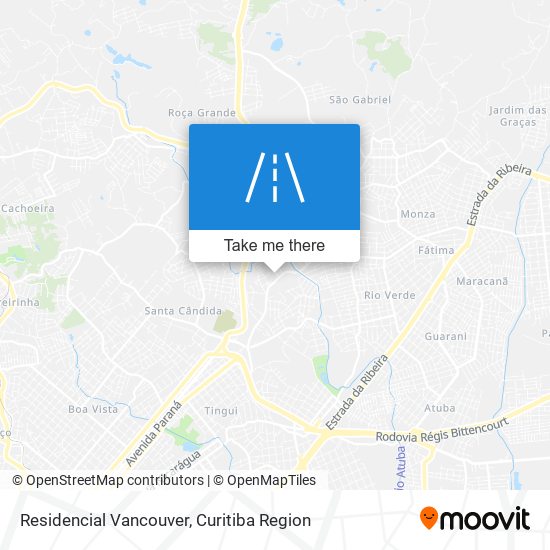 Residencial Vancouver map