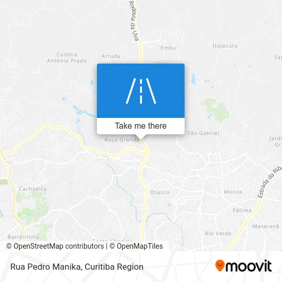 Rua Pedro Manika map