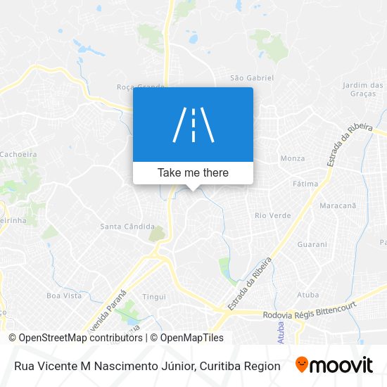 Rua Vicente M Nascimento Júnior map