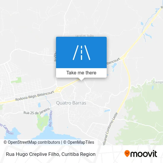 Rua Hugo Creplive Filho map