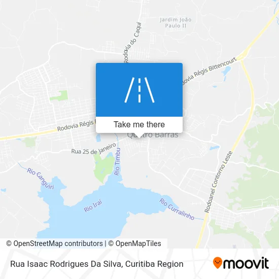 Rua Isaac Rodrigues Da Silva map