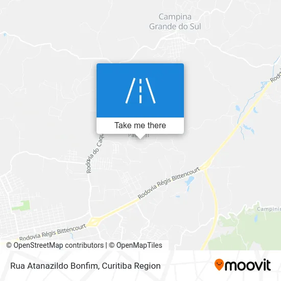 Rua Atanazildo Bonfim map