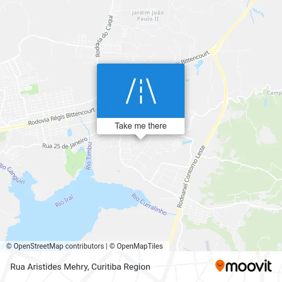 Rua Aristides Mehry map