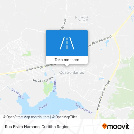 Rua Elvira Hamann map
