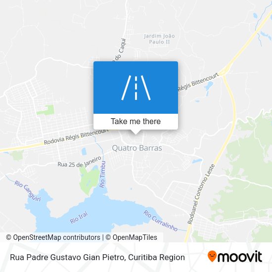 Rua Padre Gustavo Gian Pietro map