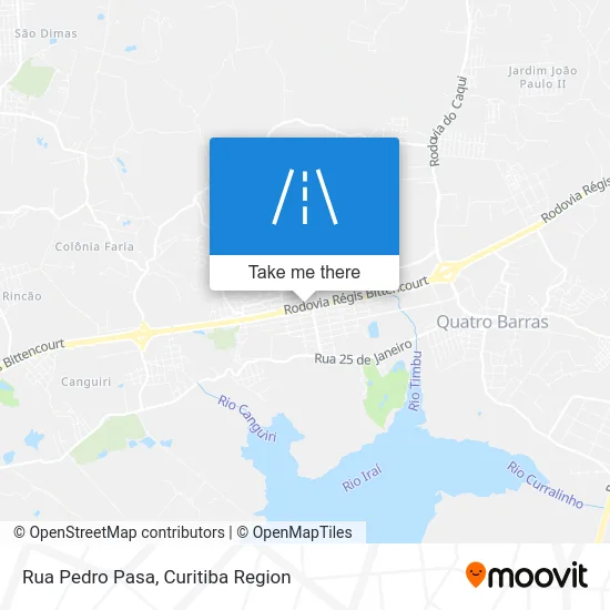 Rua Pedro Pasa map