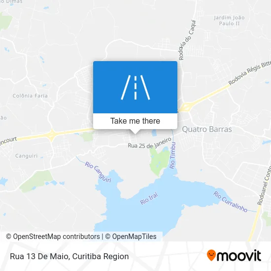 Rua 13 De Maio map