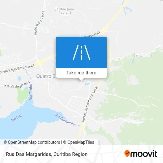 Rua Das Margaridas map