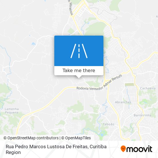 Rua Pedro Marcos Lustosa De Freitas map