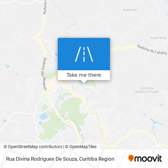 Rua Divina Rodrigues De Souza map