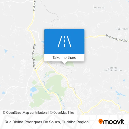 Rua Divina Rodrigues De Souza map