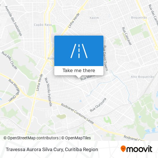 Travessa Aurora Silva Cury map