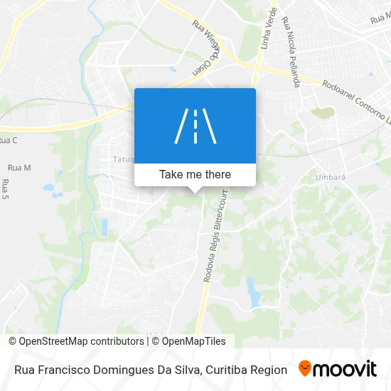 Rua Francisco Domingues Da Silva map