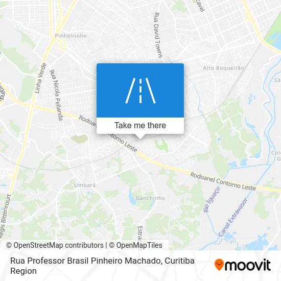 Rua Professor Brasil Pinheiro Machado map