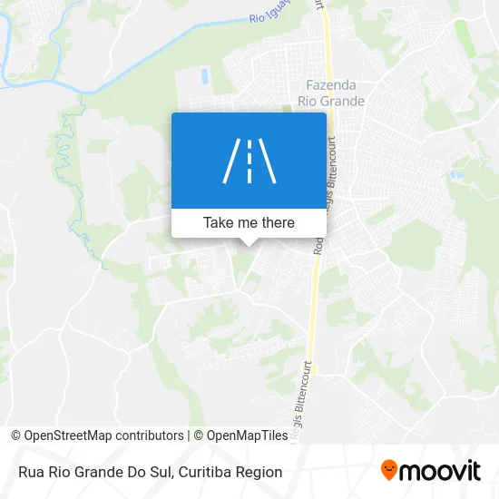 Rua Rio Grande Do Sul map