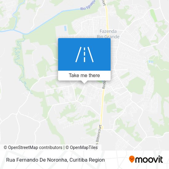 Rua Fernando De Noronha map