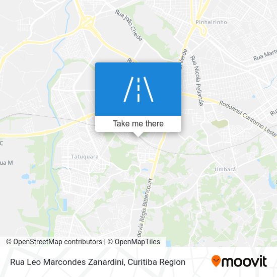 Rua Leo Marcondes Zanardini map
