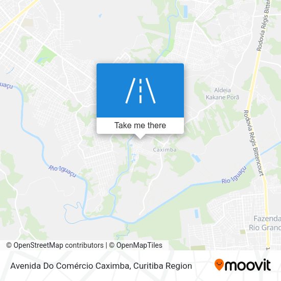 Avenida Do Comércio Caximba map
