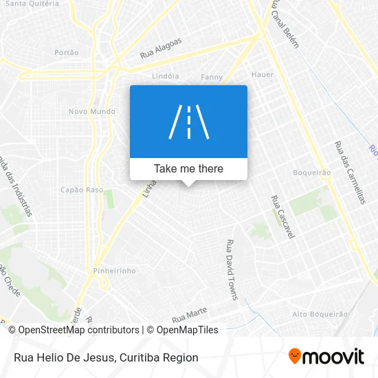 Rua Helio De Jesus map