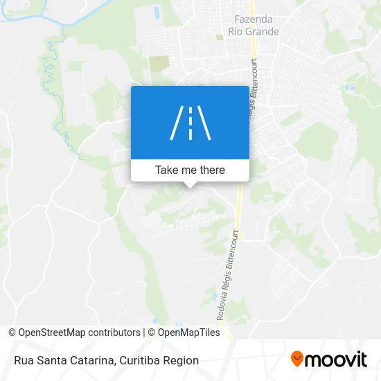 Rua Santa Catarina map