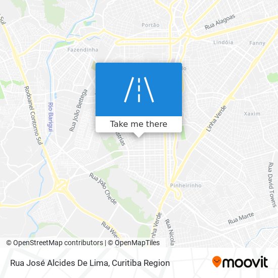 Mapa Rua José Alcides De Lima