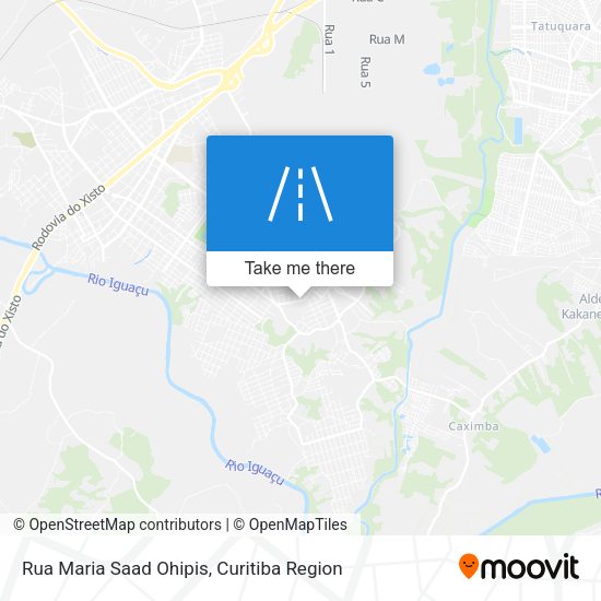 Rua Maria Saad Ohipis map