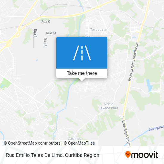 Rua Emílio Teles De Lima map
