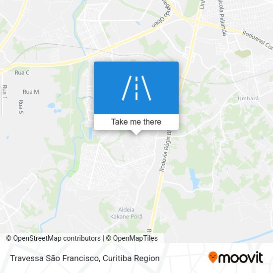 Travessa São Francisco map