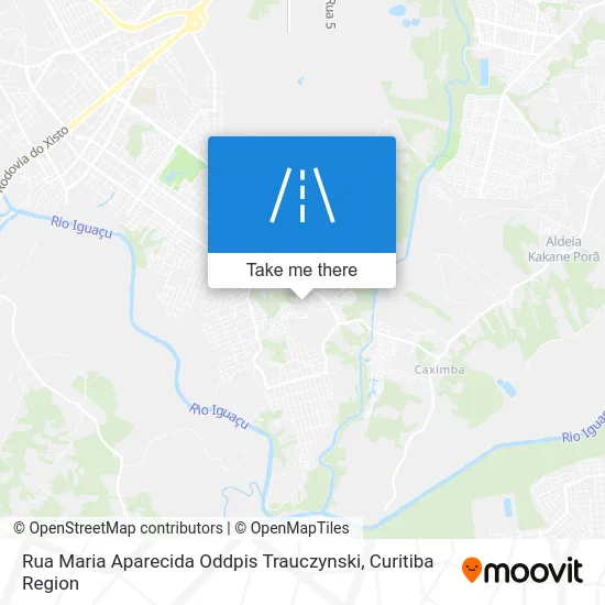 Rua Maria Aparecida Oddpis Trauczynski map
