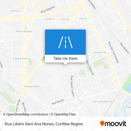 Rua Libero Sant Ana Nunes map