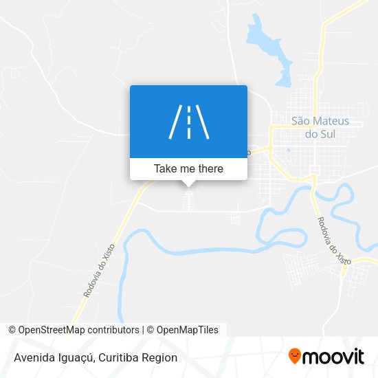 Avenida Iguaçú map