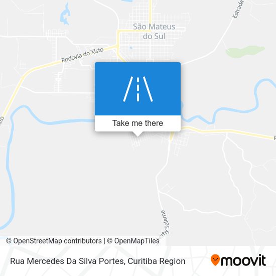 Rua Mercedes Da Silva Portes map