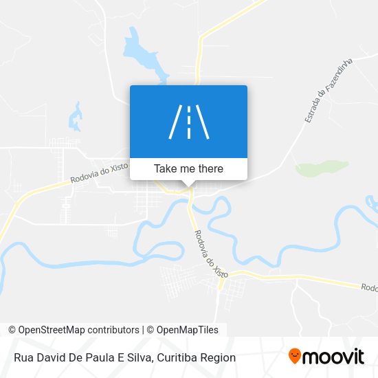 Rua David De Paula E Silva map