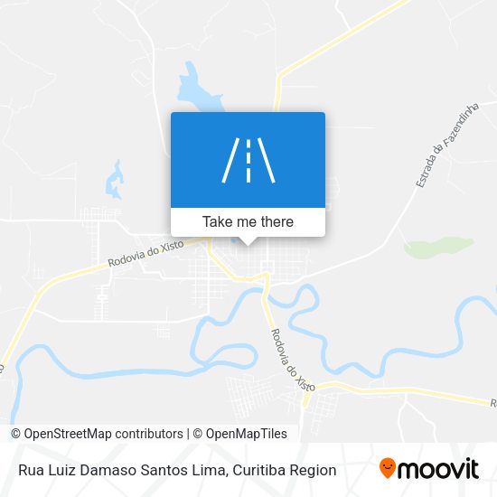Rua Luiz Damaso Santos Lima map