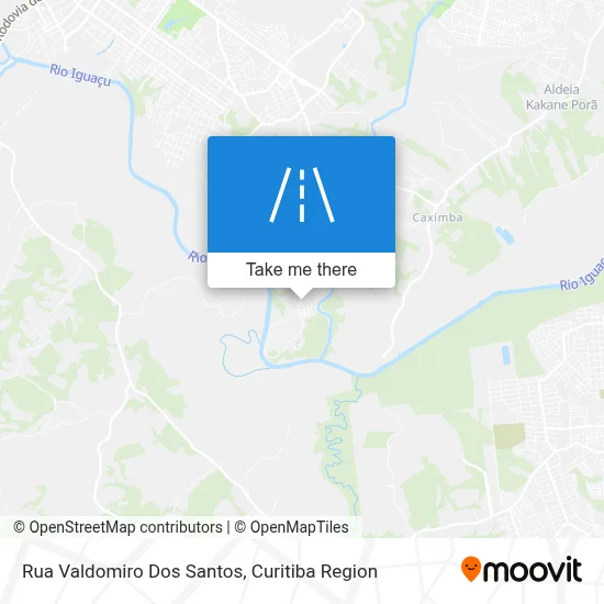 Rua Valdomiro Dos Santos map