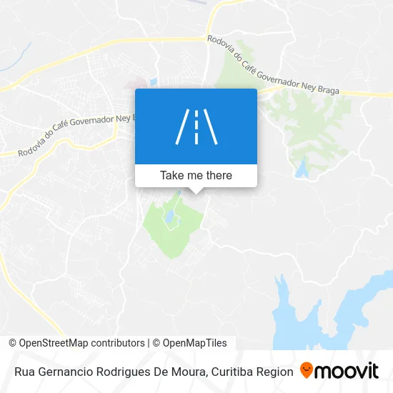 Rua Gernancio Rodrigues De Moura map