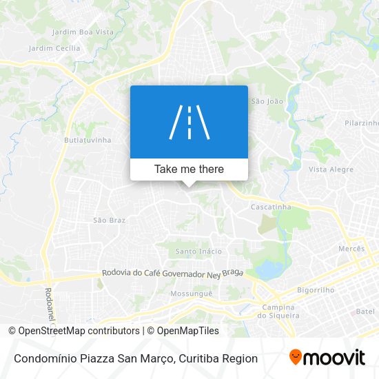 Condomínio Piazza San Março map