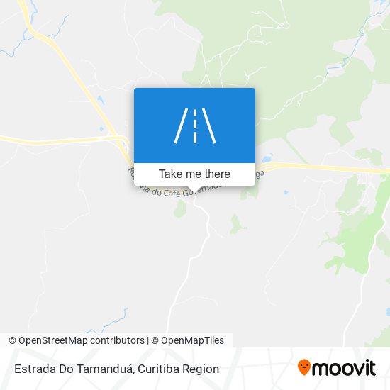 Estrada Do Tamanduá map