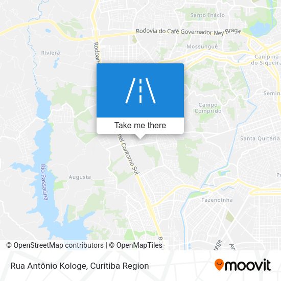 Rua Antônio Kologe map