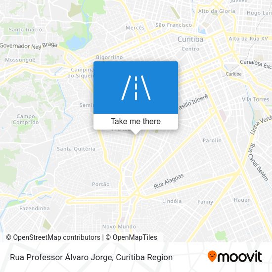 Rua Professor Álvaro Jorge map