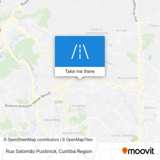 Rua Salomão Pustinick map
