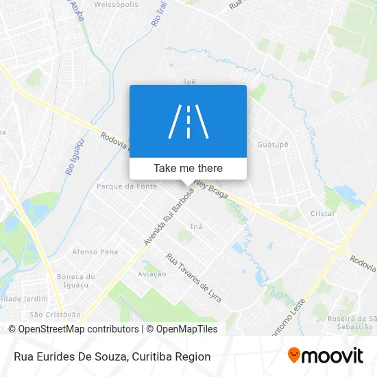 Rua Eurides De Souza map