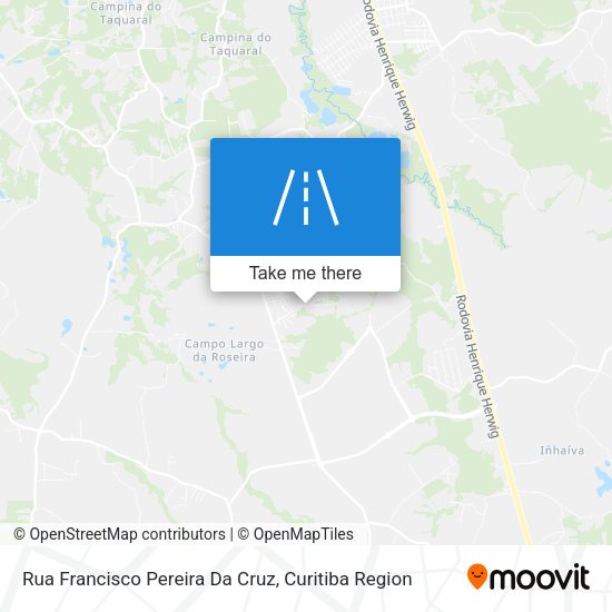 Rua Francisco Pereira Da Cruz map