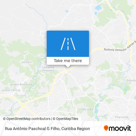 Rua Antônio Paschoal G Filho map