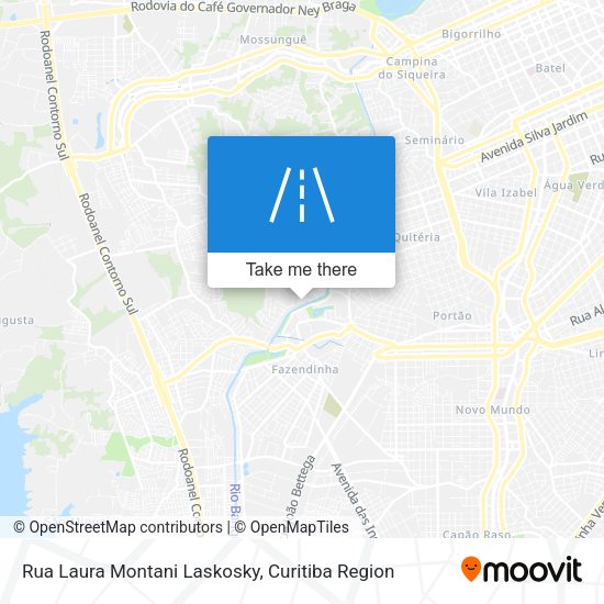 Rua Laura Montani Laskosky map