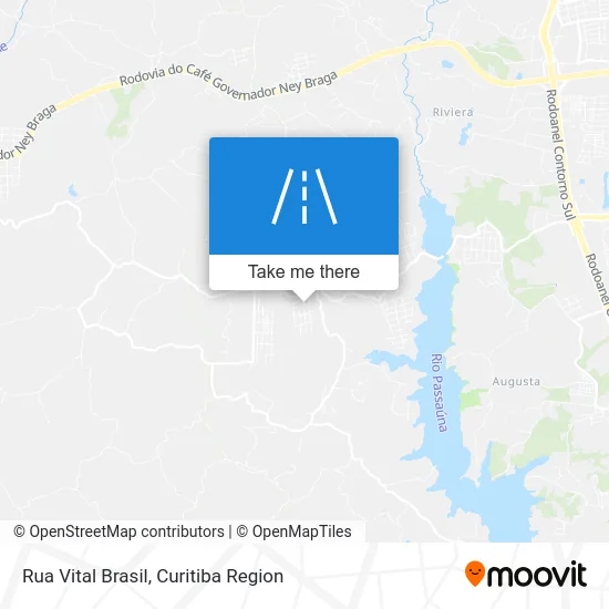 Rua Vital Brasil map