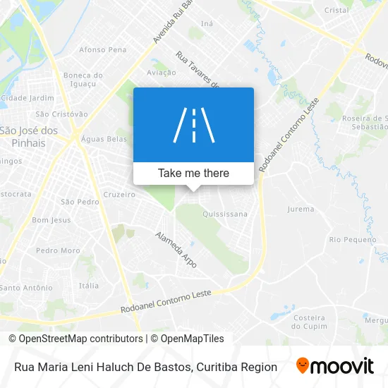 Rua Maria Leni Haluch De Bastos map