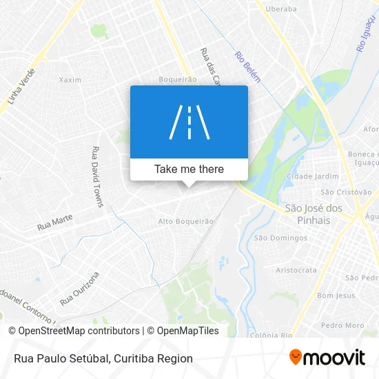 Rua Paulo Setúbal map