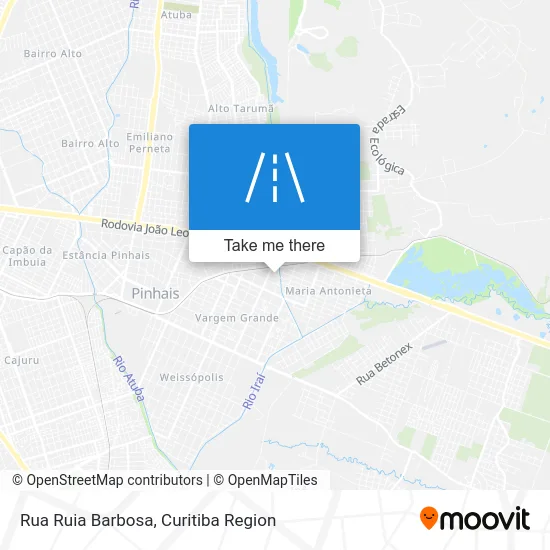 Rua Ruia Barbosa map