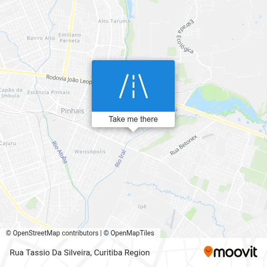 Rua Tassio Da Silveira map